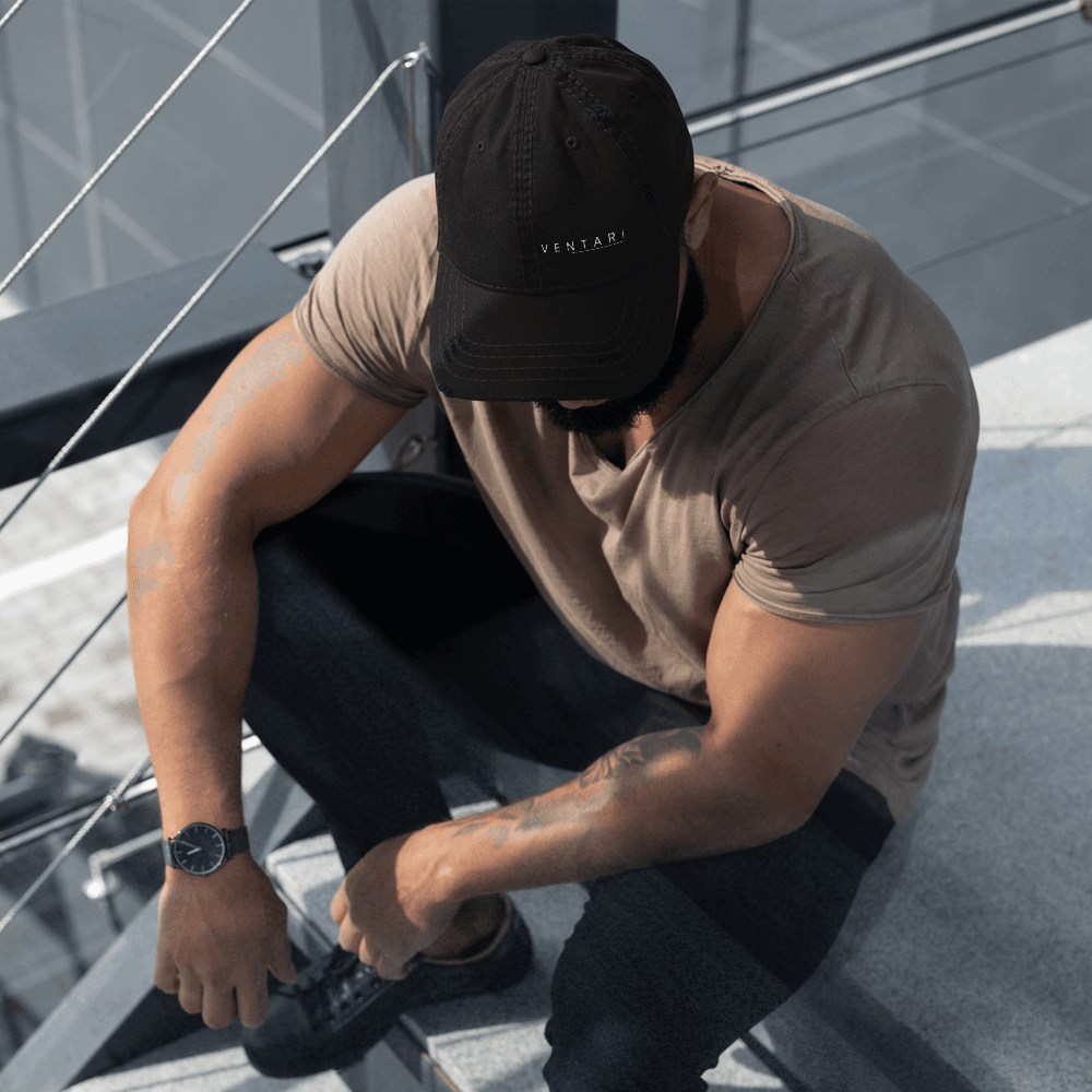 The Distressed Dad Hat